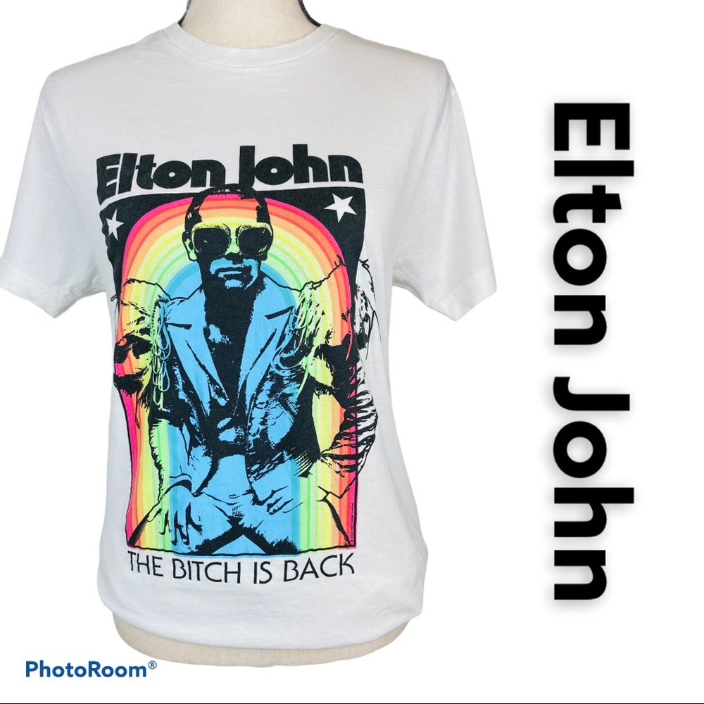 Elton John ` The Bitch is Back’ Tee